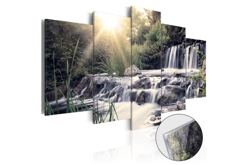 Bilde På Akryl Waterfall Of Dreams 100x50 - Artgeist sp. z o. o. - Lerretsbilder