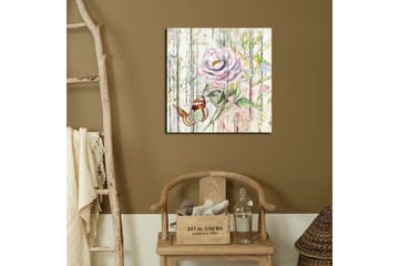 Canvasbilde Animal Flerfarget - 44x54 cm - Interiør - Maleri & posters - Lerretsbilder