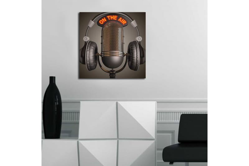 Canvasbilde Animal Flerfarget - 44x54 cm - Interiør - Maleri & posters - Lerretsbilder