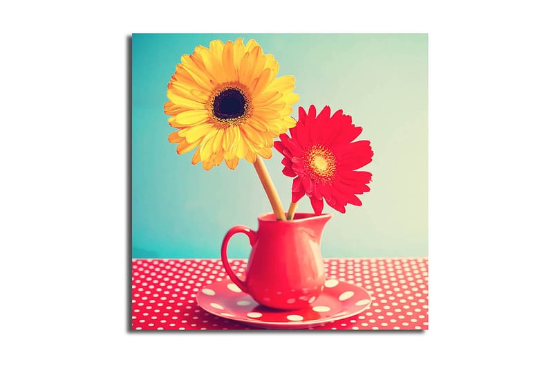 Canvasbilde Animal Flerfarget - 44x54 cm - Interiør - Maleri & posters - Lerretsbilder