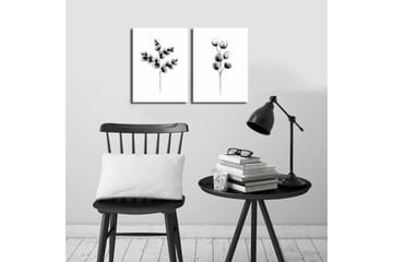 Canvasbilde Dekorativ 2 Deler - Flerfarget - Interiør - Maleri & posters - Lerretsbilder