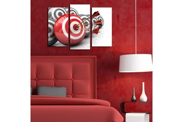 Canvasbilde Dekorativ 3 Deler - Flerfarget - Interiør - Maleri & posters - Lerretsbilder