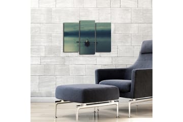 Canvasbilde Dekorativ 3 Deler - Flerfarget - Interiør - Maleri & posters - Lerretsbilder
