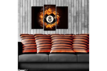Canvasbilde Dekorativ 3 Deler - Flerfarget - Interiør - Maleri & posters - Lerretsbilder