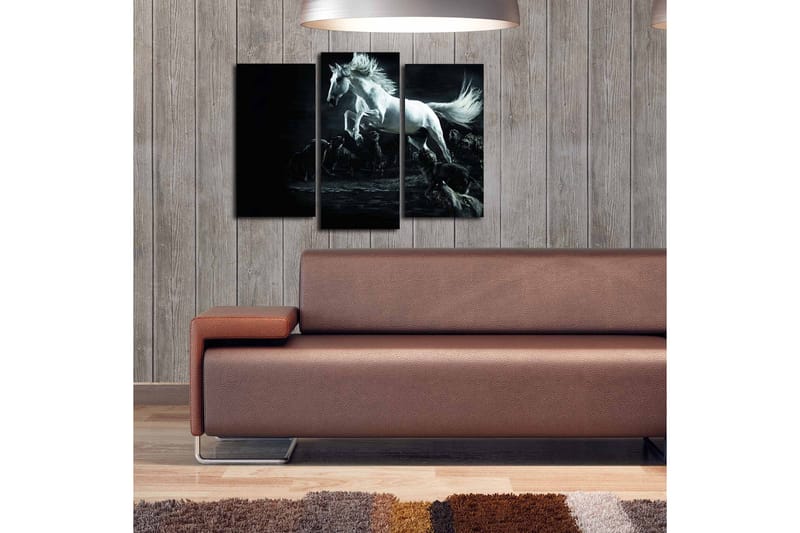 Canvasbilde Dekorativ 3 Deler - Flerfarget - Interiør - Maleri & posters - Lerretsbilder