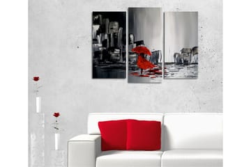 Canvasbilde Dekorativ 3 Deler - Flerfarget - Interiør - Maleri & posters - Lerretsbilder