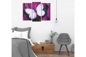 Canvasbilde Dekorativ 3 Deler - Flerfarget - Interiør - Maleri & posters - Lerretsbilder