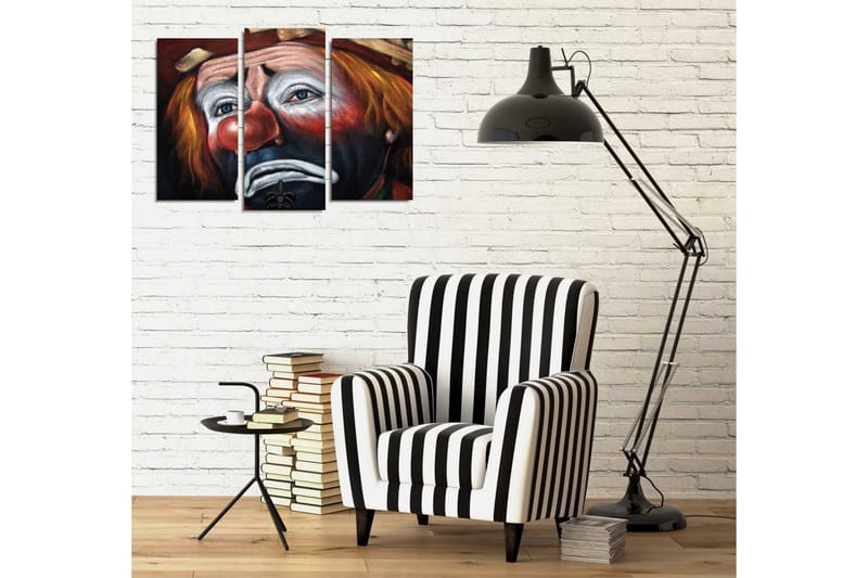 Canvasbilde Dekorativ 3 Deler - Flerfarget - Interiør - Maleri & posters - Lerretsbilder