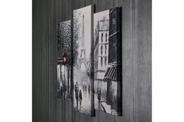 Canvasbilde Dekorativ 3 Deler - Flerfarget - Interiør - Maleri & posters - Lerretsbilder