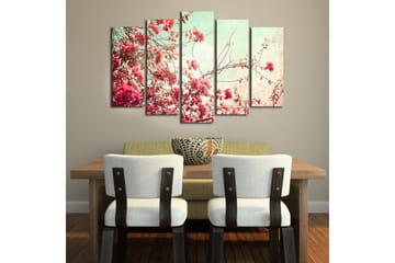Canvasbilde Dekorativ 5 Deler - Flerfarget - Interiør - Maleri & posters - Lerretsbilder