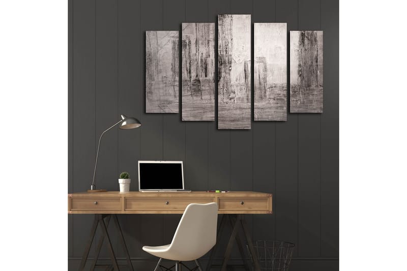 Canvasbilde Dekorativ 5 Deler - Flerfarget - Interiør - Maleri & posters - Lerretsbilder