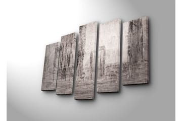 Canvasbilde Dekorativ 5 Deler - Flerfarget - Interiør - Maleri & posters - Lerretsbilder