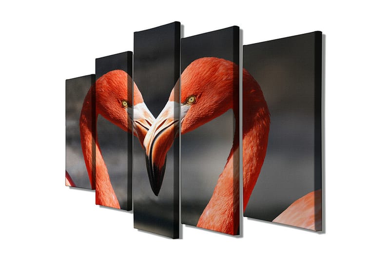 Canvasbilde Dekorativ 5 Deler - Flerfarget - Interiør - Maleri & posters - Lerretsbilder