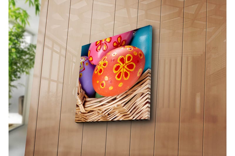 Canvasbilde Dekorativ - Flerfarget - Interiør - Maleri & posters - Lerretsbilder