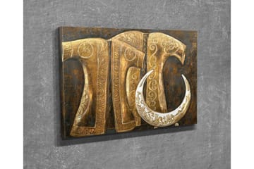 Canvasbilde Dekorativ - Flerfarget - Interiør - Maleri & posters - Lerretsbilder