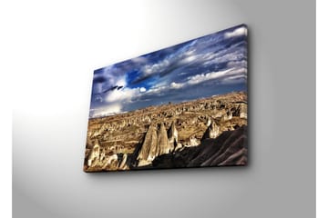 Canvasbilde Dekorativ - Flerfarget - Interiør - Maleri & posters - Lerretsbilder