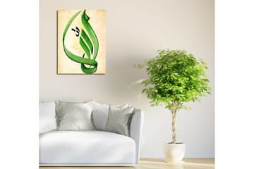 Canvasbilde Dekorativ - Flerfarget - Interiør - Maleri & posters - Lerretsbilder