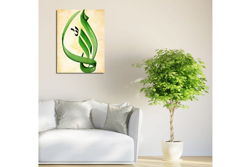 Canvasbilde Dekorativ - Flerfarget - Interiør - Maleri & posters - Lerretsbilder