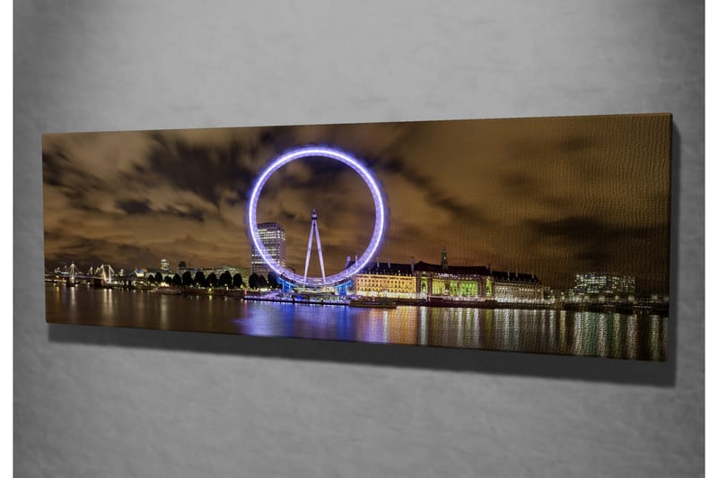 Canvasbilde Dekorativ - Flerfarget - Interiør - Maleri & posters - Lerretsbilder