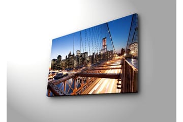Canvasbilde Dekorativ - Flerfarget - Interiør - Maleri & posters - Lerretsbilder