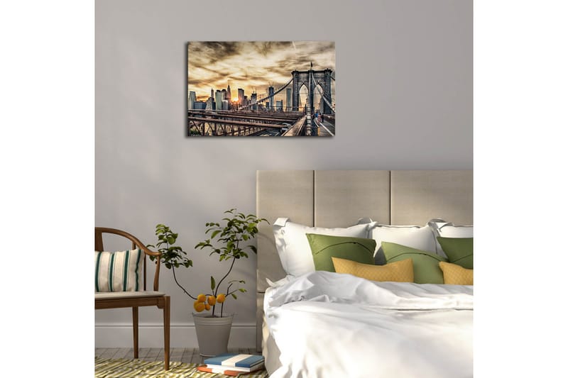 Canvasbilde Dekorativ - Flerfarget - Interiør - Maleri & posters - Lerretsbilder