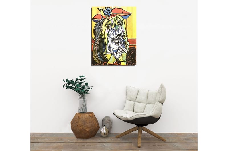 Canvasbilde Dekorativ - Flerfarget - Interiør - Maleri & posters - Lerretsbilder
