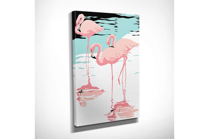 Canvasbilde Dekorativ - Flerfarget - Interiør - Maleri & posters - Lerretsbilder