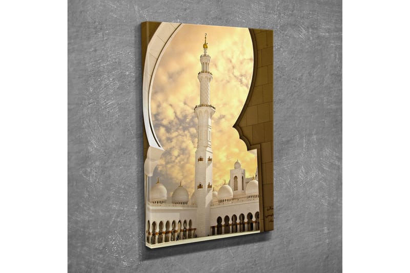 Canvasbilde Dekorativ - Flerfarget - Interiør - Maleri & posters - Lerretsbilder