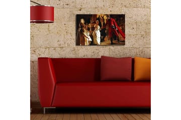 Canvasbilde Dekorativ - Flerfarget - Interiør - Maleri & posters - Lerretsbilder