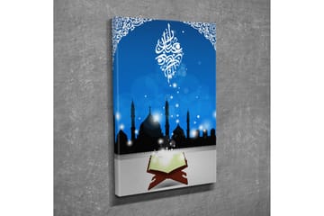 Canvasbilde Dekorativ - Flerfarget - Interiør - Maleri & posters - Lerretsbilder