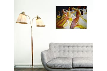 Canvasbilde Dekorativ - Flerfarget - Interiør - Maleri & posters - Lerretsbilder