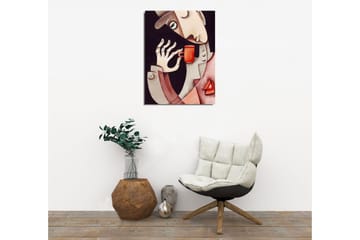 Canvasbilde Dekorativ - Flerfarget - Interiør - Maleri & posters - Lerretsbilder