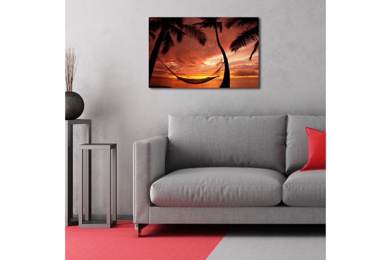 Canvasbilde Dekorativ - Flerfarget - Interiør - Maleri & posters - Lerretsbilder