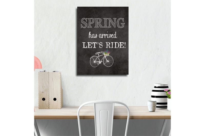 Canvasbilde Dekorativ - Flerfarget - Interiør - Maleri & posters - Lerretsbilder