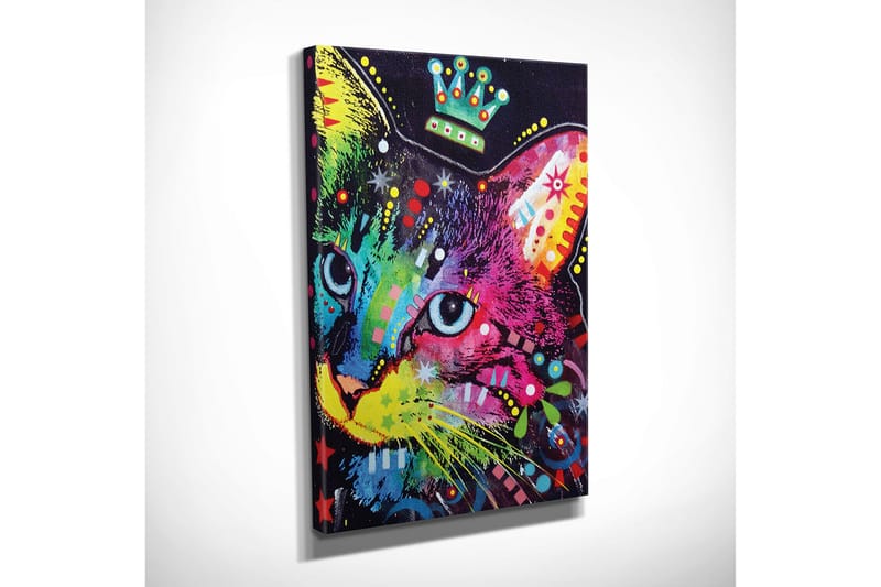 Canvasbilde Dekorativ - Flerfarget - Interiør - Maleri & posters - Lerretsbilder