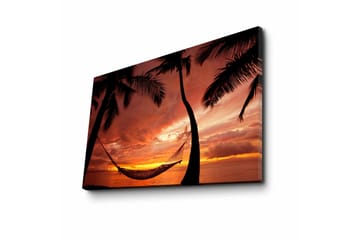 Canvasbilde Dekorativ - Flerfarget - Interiør - Maleri & posters - Lerretsbilder