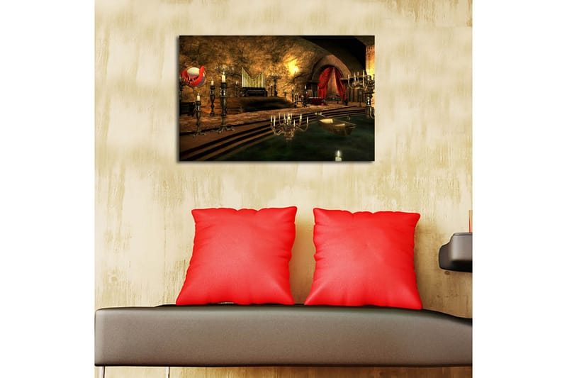 Canvasbilde Dekorativ - Flerfarget - Interiør - Maleri & posters - Lerretsbilder