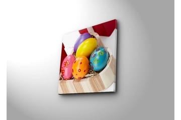 Canvasbilde Dekorativ - Flerfarget - Interiør - Maleri & posters - Lerretsbilder