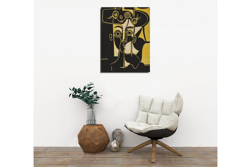 Canvasbilde Dekorativ - Flerfarget - Interiør - Maleri & posters - Lerretsbilder