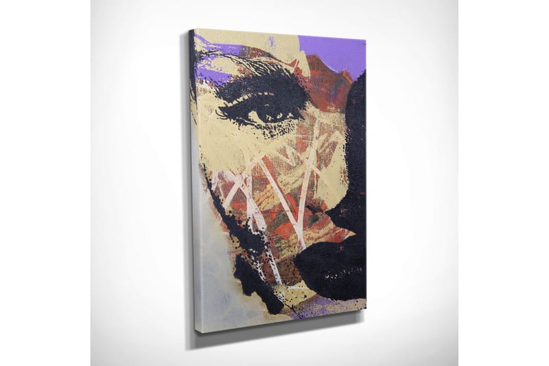 Canvasbilde Dekorativ - Flerfarget - Interiør - Maleri & posters - Lerretsbilder