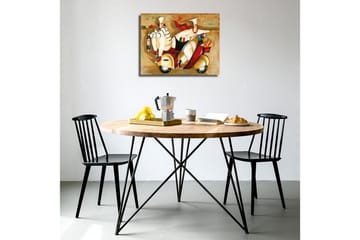 Canvasbilde Dekorativ - Flerfarget - Interiør - Maleri & posters - Lerretsbilder