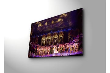 Canvasbilde Dekorativ - Flerfarget - Interiør - Maleri & posters - Lerretsbilder