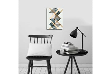 Canvasbilde Dekorativ - Flerfarget - Interiør - Maleri & posters - Lerretsbilder