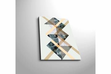 Canvasbilde Dekorativ - Flerfarget - Interiør - Maleri & posters - Lerretsbilder
