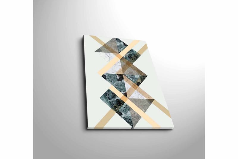 Canvasbilde Dekorativ - Flerfarget - Interiør - Maleri & posters - Lerretsbilder