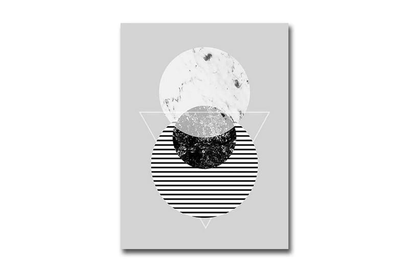 Canvasbilde Dekorativ - Flerfarget - Interiør - Maleri & posters - Lerretsbilder