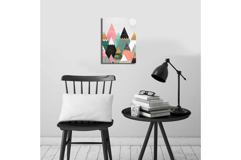 Canvasbilde Dekorativ - Flerfarget - Interiør - Maleri & posters - Lerretsbilder