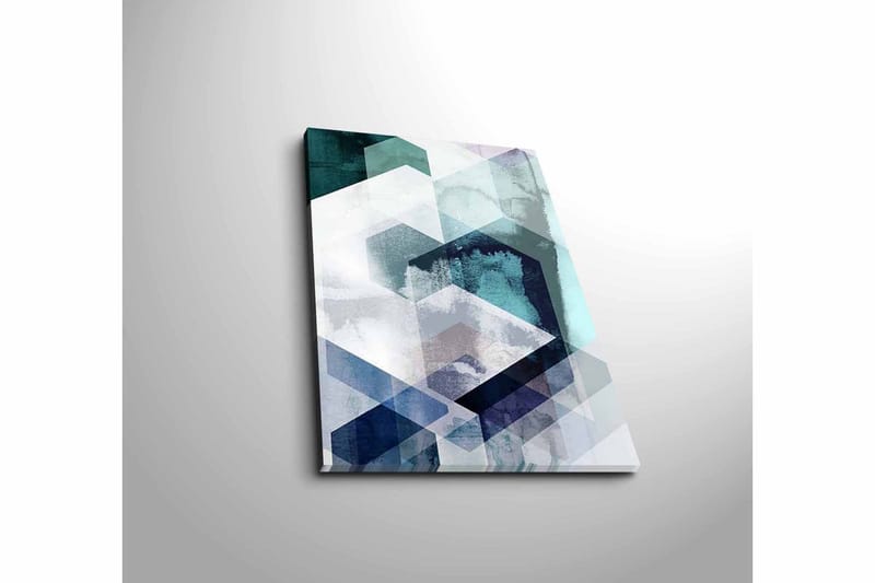 Canvasbilde Dekorativ - Flerfarget - Interiør - Maleri & posters - Lerretsbilder