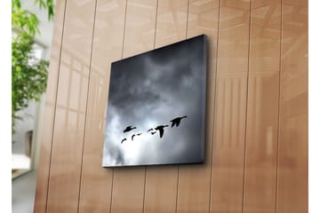Canvasbilde Dekorativ - Flerfarget - Interiør - Maleri & posters - Lerretsbilder
