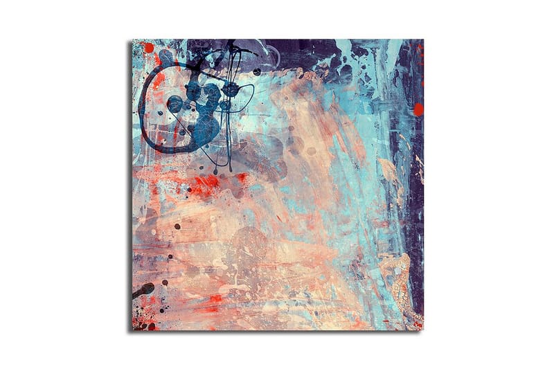 Canvasbilde Dekorativ - Flerfarget - Interiør - Maleri & posters - Lerretsbilder